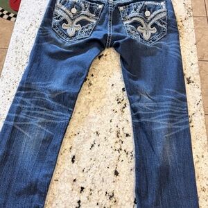 Rock Revival Blue Bootcut Jeans